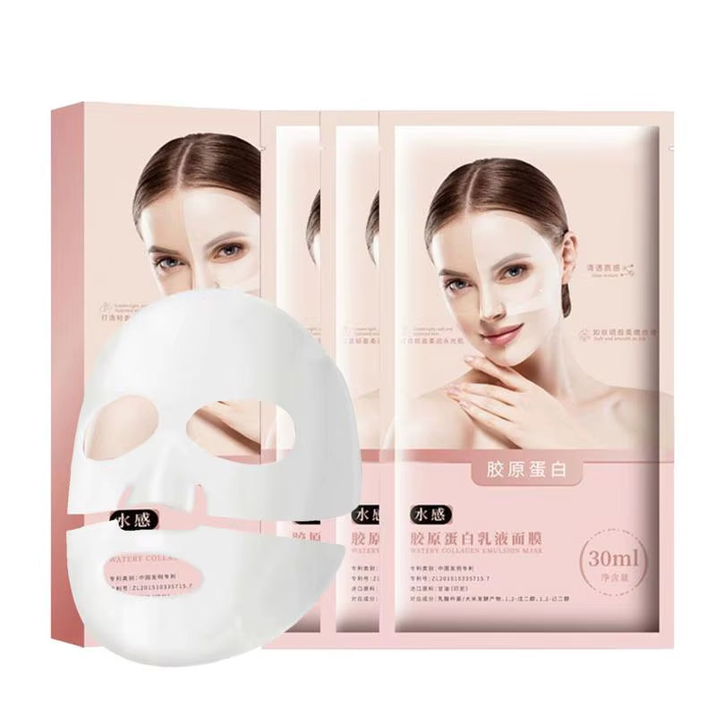 Collagen Deep Mask Overnight Collagen Mask Collagen Soluble Collagen Sheet Mask for Face Skin Care